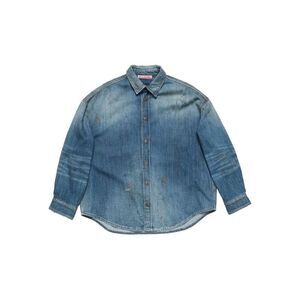 Acne Studios Men Denim Cotton Shirt